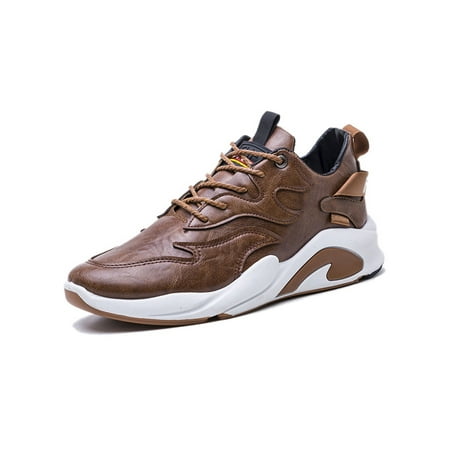 Tenmix Men Casual Sneaker Lace Up Sneakers Low Top Running Shoes Non Slip Walking Shoe Gym Lightweight Comfort Brown 8.5
Tenmix Men Casual Sneaker Lace Up Sneakers Low Top Running Shoes Non Slip Walking Shoe Gym Lightweight Comfort Brown 8.5
