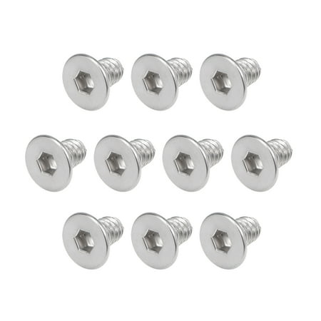 M3x5mm Flat Head Machine Screws Inner Hex Screw 304 Stainless Steel Fasteners Bolts 80 Pcs
M3x5mm Flat Head Machine Screws Inner Hex Screw 304 Stainless Steel Fasteners Bolts 80 Pcs