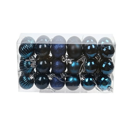 Xinwanna 1 Box DIY Christmas Balls Pendant Anti-deform Plastic Festive Ambience Christmas Tree Balls Home Decor
Xinwanna 1 Box DIY Christmas Balls Pendant Anti-deform Plastic Festive Ambience Christmas Tree Balls Home Decor