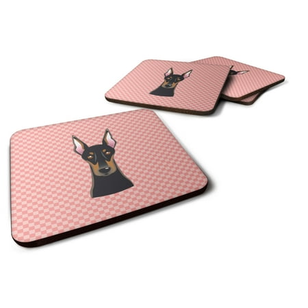 Carolines Treasures BB1245FC Checkerboard Pink Doberman Foam Coaster Set of 4 3 1/2 x 3 1/2 multicolor
Carolines Treasures BB1245FC Checkerboard Pink Doberman Foam Coaster Set of 4 3 1/2 x 3 1/2 multicolor