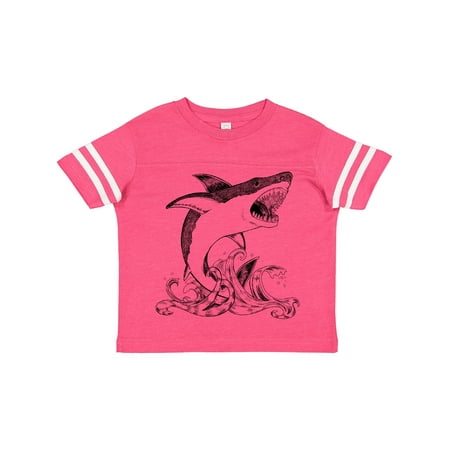 Inktastic Great White Shark Jumping in Black Gift Toddler Boy or Toddler Girl T-Shirt
Inktastic Great White Shark Jumping in Black Gift Toddler Boy or Toddler Girl T-Shirt