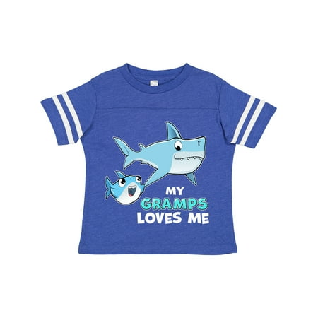 Inktastic My Gramps Loves Me with Cute Sharks Gift Toddler Boy or Toddler Girl T-Shirt
Inktastic My Gramps Loves Me with Cute Sharks Gift Toddler Boy or Toddler Girl T-Shirt