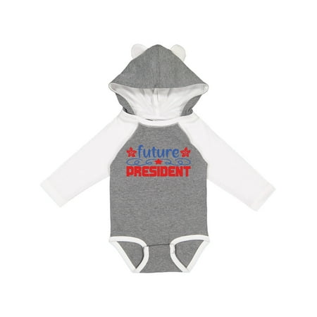 Inktastic Future President Red and Blue Design with Flowers Gift Baby Boy or Baby Girl Long Sleeve Bodysuit
Inktastic Future President Red and Blue Design with Flowers Gift Baby Boy or Baby Girl Long Sleeve Bodysuit