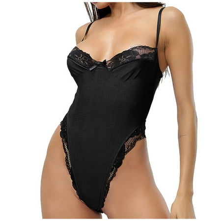 wendunide lingerie for women Pure Lace Lingerie Pajamas Wireless Pajamas Women s Silk Satin Sleepwear Black L
wendunide lingerie for women Pure Lace Lingerie Pajamas Wireless Pajamas Women s Silk Satin Sleepwear Black L