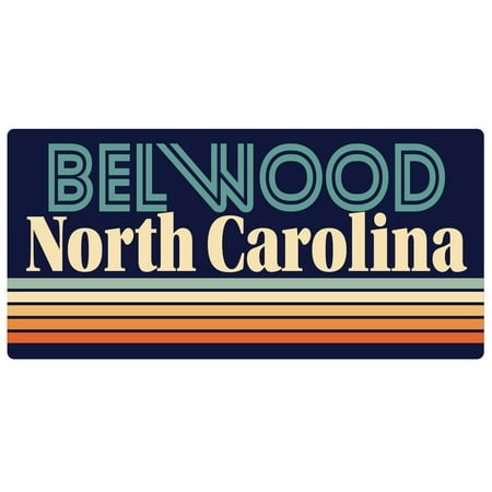 Belwood North Carolina 5 x 2.5-Inch Fridge Magnet Retro Design