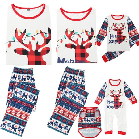 SUNSIOM Christmas Pajamas for Family Matching Family Xmas PJs Sets Top Sleepwear Nightwear for Adults Baby Kids Dog
SUNSIOM Christmas Pajamas for Family Matching Family Xmas PJs Sets Top Sleepwear Nightwear for Adults Baby Kids Dog