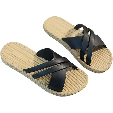 PIKADINGNIS Women s Sandals Summer Sandals Cross Linen Slippers Open Toe Home Sandals Bass Sandals Bathroom Slippers Beach Slippers
PIKADINGNIS Women s Sandals Summer Sandals Cross Linen Slippers Open Toe Home Sandals Bass Sandals Bathroom Slippers Beach Slippers