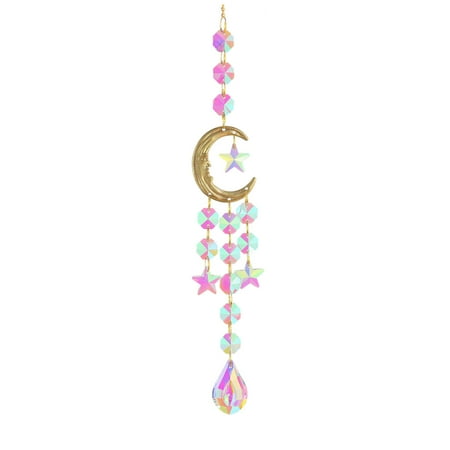 Yucurem Wind Chime Light Catcher Hanging Ornament Pipa Crystal Moon Prism Decor A
Yucurem Wind Chime Light Catcher Hanging Ornament Pipa Crystal Moon Prism Decor A