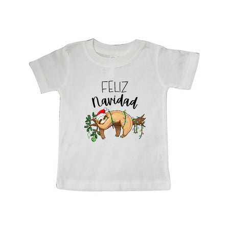 Inktastic Feliz Navidad Cute Christmas Sloth in Hat and Lights Gift Baby Boy or Baby Girl T-Shirt
Inktastic Feliz Navidad Cute Christmas Sloth in Hat and Lights Gift Baby Boy or Baby Girl T-Shirt