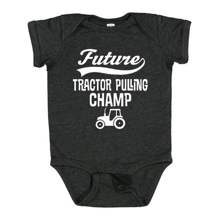 Inktastic Future Tractor Pulling Champ Gift Baby Boy or Baby Girl Bodysuit