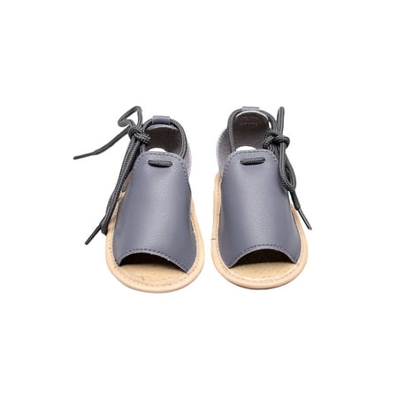 Chollius Baby Crib Shoes Cute Summer Lace Up Sandals Soft Anti-Slip Sole First Walkers
Chollius Baby Crib Shoes Cute Summer Lace Up Sandals Soft Anti-Slip Sole First Walkers