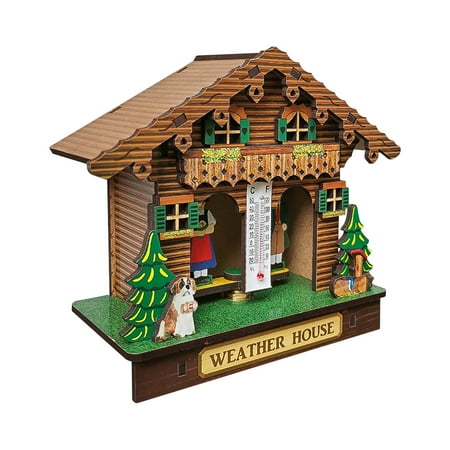 Lyinloo Barometer Men and Women Weather House forest Weather House House Barometer thermometer and Hygrometer Indoor Outdoor Garden Greenh A One Size
Lyinloo Barometer Men and Women Weather House forest Weather House House Barometer thermometer and Hygrometer Indoor Outdoor Garden Greenh A One Size