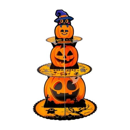 Baoblaze Halloween Cupcake Stand Cake Dessert Stand for Celebration Holiday Halloween A
Baoblaze Halloween Cupcake Stand Cake Dessert Stand for Celebration Holiday Halloween A