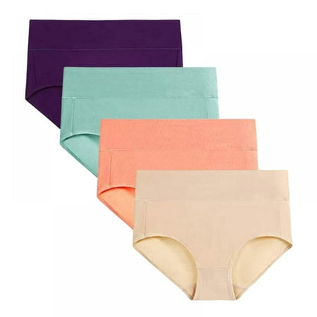 Xmarks Women s High Waist Cotton Briefs Tummy Control Panties Full Coverage Ladies Panties Plus Size Soft Breathable Underwear Briefs Multipack M-4XL
Xmarks Women s High Waist Cotton Briefs Tummy Control Panties Full Coverage Ladies Panties Plus Size Soft Breathable Underwear Briefs Multipack M-4XL