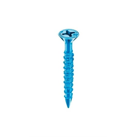 ITW BRANDS Tapcon 3/16 x 2-1/4-Inch Concrete Anchors with Phillips Flat Head 75-Pack 24360
ITW BRANDS Tapcon 3/16 x 2-1/4-Inch Concrete Anchors with Phillips Flat Head 75-Pack 24360