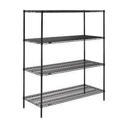 Nexel® 4 Shelf Nexelate® Silver Epoxy Wire Shelving Unit Starter 24 W x 18 D x 74 H
Nexel® 4 Shelf Nexelate® Silver Epoxy Wire Shelving Unit Starter 24 W x 18 D x 74 H