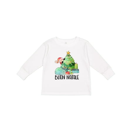 Inktastic Buon Natale Cute Santa and Christmas Tree Gift Toddler Boy or Toddler Girl Long Sleeve T-Shirt
Inktastic Buon Natale Cute Santa and Christmas Tree Gift Toddler Boy or Toddler Girl Long Sleeve T-Shirt