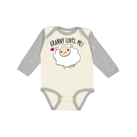 Inktastic Granny Loves Me- cute sheep Gift Baby Boy or Baby Girl Long Sleeve Bodysuit
Inktastic Granny Loves Me- cute sheep Gift Baby Boy or Baby Girl Long Sleeve Bodysuit