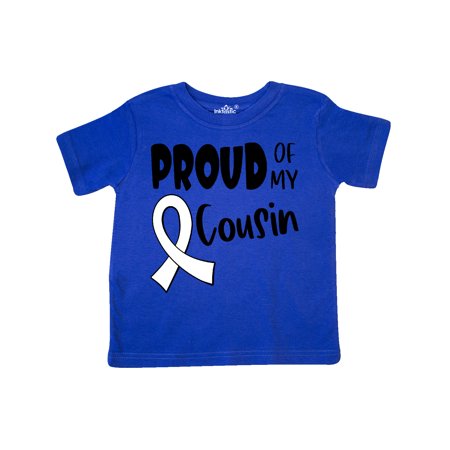 Inktastic Proud of my Cousin Blindness Awareness White Ribbon Gift Toddler Boy or Toddler Girl T-Shirt
Inktastic Proud of my Cousin Blindness Awareness White Ribbon Gift Toddler Boy or Toddler Girl T-Shirt