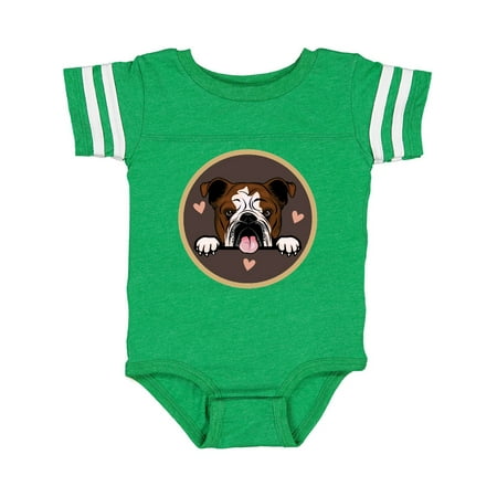 Inktastic English Bulldog Gift for Dog Lover Gift Baby Girl Bodysuit