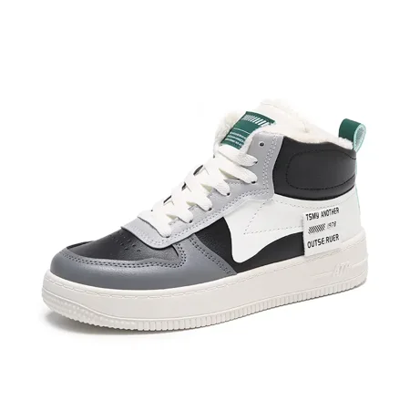 Women‘s Colorblock Winter Fleece Lace-Up Platform Skate Shoes Fashion High Top Sneaker Women‘s Footwear
Women‘s Colorblock Winter Fleece Lace-Up Platform Skate Shoes Fashion High Top Sneaker Women‘s Footwear