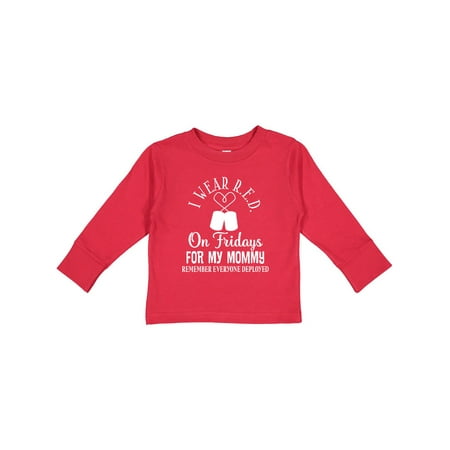 Inktastic Military Mommy I Wear R.e.d. Friday Gift Toddler Boy or Toddler Girl Long Sleeve T-Shirt
Inktastic Military Mommy I Wear R.e.d. Friday Gift Toddler Boy or Toddler Girl Long Sleeve T-Shirt