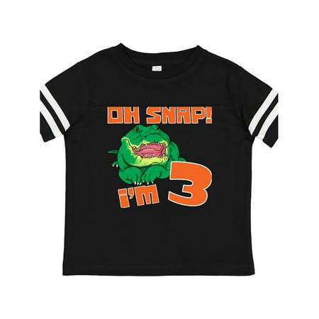Inktastic Oh Snap! I m 3 Cute Green Alligator Gift Toddler Boy or Toddler Girl T-Shirt
Inktastic Oh Snap! I m 3 Cute Green Alligator Gift Toddler Boy or Toddler Girl T-Shirt