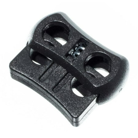 Paracord Planet Dual Hole Cord Lock Plastic Spring Stop Toggle 
Paracord Planet Dual Hole Cord Lock Plastic Spring Stop Toggle