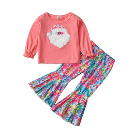 Toddler Girls Winter Christmas Long Sleeve Cartoon Santa Prints Tops Pants 2PCS Outfits Clothes Set Baby Girl Outfits with Matching Headbands Receiving Blanket with Headband Girl Big Girls Sweat Tops
Toddler Girls Winter Christmas Long Sleeve Cartoon Santa Prints Tops Pants 2PCS Outfits Clothes Set Baby Girl Outfits with Matching Headbands Receiving Blanket with Headband Girl Big Girls Sweat Tops