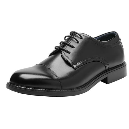 Bruno MARC Mens Oxford Shoes Classic Lace up Casual Shoes Business Dress Shoes