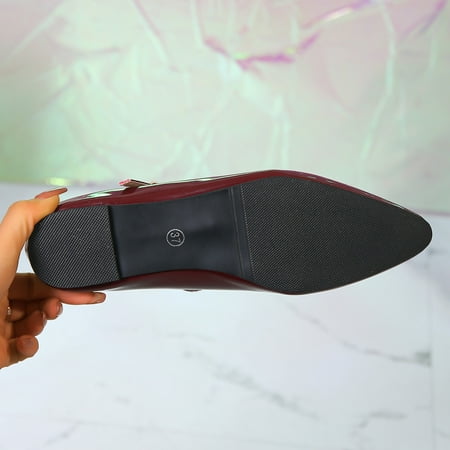 XDDST Large Size Women s Casual Shoes Flat French Vintage Pointed Low Heel Flat Shoes for Women 2024 New Line Belt Mary Jane Single Shoes Red
XDDST Large Size Women s Casual Shoes Flat French Vintage Pointed Low Heel Flat Shoes for Women 2024 New Line Belt Mary Jane Single Shoes Red