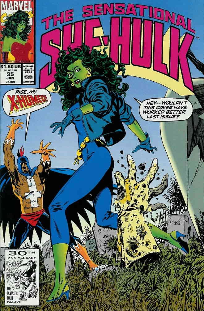 Sensational She Hulk The 35 VF Marvel Comic Book Walmart