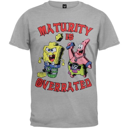 Spongebob Squarepants - Maturity Is Overrated Youth T-Shirt