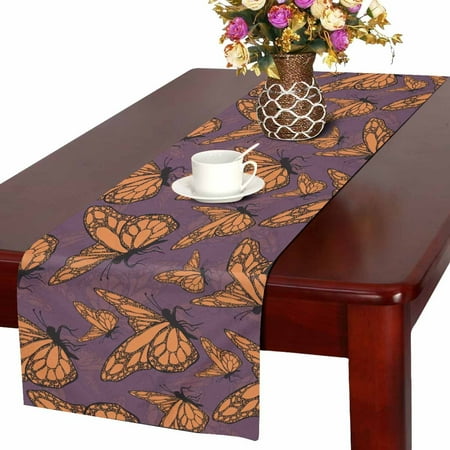 MKHERT Bohemian Butterfly Table Runner Tribal Butterfly Table Cloth Runner for Wedding Party Banquet Decoration 14x72 inch
MKHERT Bohemian Butterfly Table Runner Tribal Butterfly Table Cloth Runner for Wedding Party Banquet Decoration 14x72 inch