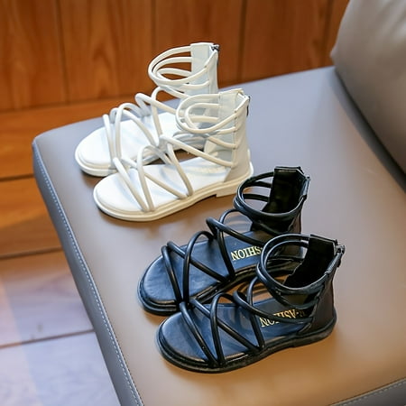 Trendy Solid Color Open Toe Sandals With Zipper For Girls Breathable Lightweight Sandals For Beach Vacation Spring And Summer
Trendy Solid Color Open Toe Sandals With Zipper For Girls Breathable Lightweight Sandals For Beach Vacation Spring And Summer