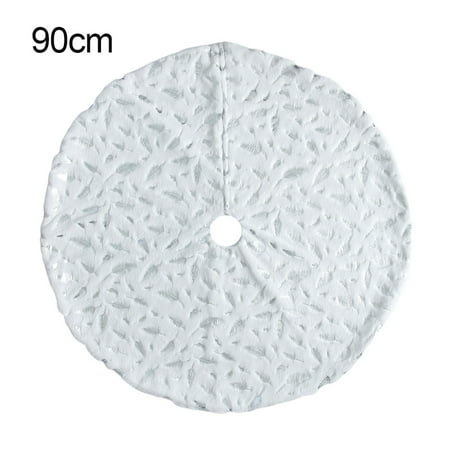 ROBOT-GXG Tree Skirt Christmas Under Tree Foot Carpet Feather White Floor Mat Blanket for Party Decoration Silver 90cm
ROBOT-GXG Tree Skirt Christmas Under Tree Foot Carpet Feather White Floor Mat Blanket for Party Decoration Silver 90cm