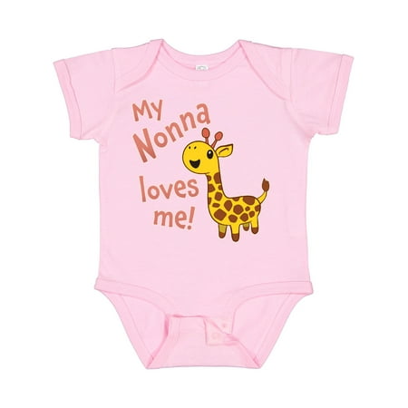 Inktastic My Nonna Loves Me- Cute Giraffe Gift Baby Boy or Baby Girl Bodysuit
Inktastic My Nonna Loves Me- Cute Giraffe Gift Baby Boy or Baby Girl Bodysuit