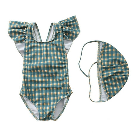 Baby Girl Swimsuit Cute One Piece Bathing Suit with Sun Protection Ruffles Swimwear (9M-6T)
Baby Girl Swimsuit Cute One Piece Bathing Suit with Sun Protection Ruffles Swimwear (9M-6T)
