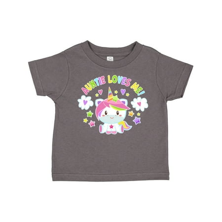 Inktastic Auntie Loves Me with Cute Rainbow Unicorn Gift Toddler Boy or Toddler Girl T-Shirt
Inktastic Auntie Loves Me with Cute Rainbow Unicorn Gift Toddler Boy or Toddler Girl T-Shirt