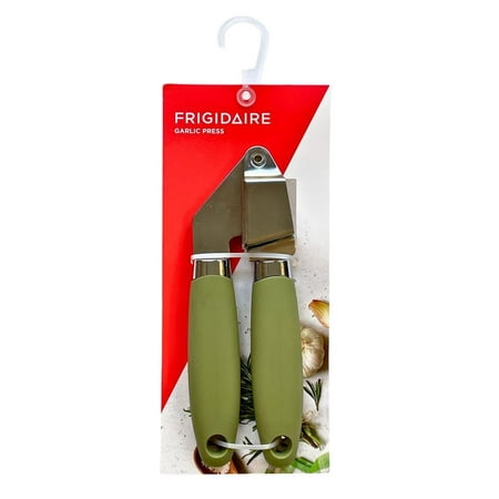 Frigidaire Garlic Press Stainless Steel with Soft Ergonomic Silicone Handle
Frigidaire Garlic Press Stainless Steel with Soft Ergonomic Silicone Handle