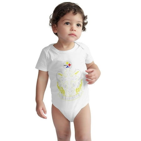 Steelers Unisex Baby Short Sleeve Jumpsuit Newborn One Piece Suit Boys And Girls Round Neck Bodysuit
Steelers Unisex Baby Short Sleeve Jumpsuit Newborn One Piece Suit Boys And Girls Round Neck Bodysuit