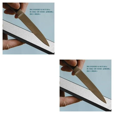 2Pcs Kitchen Tool Sharpener Shaver Sharpening Tool Kitchen Whetstone Block 80 Grit
2Pcs Kitchen Tool Sharpener Shaver Sharpening Tool Kitchen Whetstone Block 80 Grit