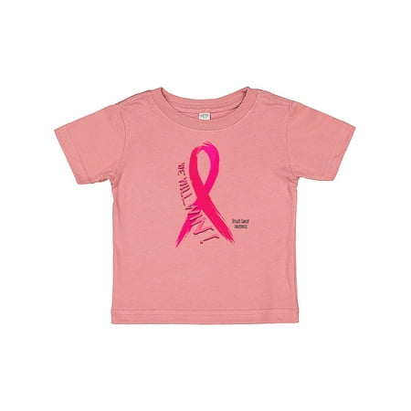 Inktastic We Will Win Against Breast Cancer with Pink Ribbon Gift Baby Boy or Baby Girl T-Shirt
Inktastic We Will Win Against Breast Cancer with Pink Ribbon Gift Baby Boy or Baby Girl T-Shirt