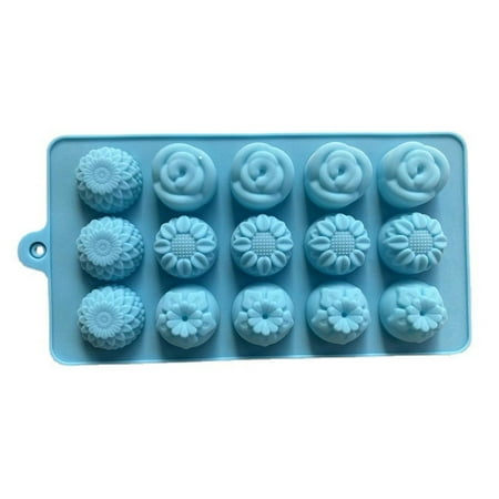 Yoslce Ice Cube Tray 15 Kinds Of Flower-Shaped Silicone Chocolate Cake Mould Pudding Baking Mould Ice Lattice Mould
Yoslce Ice Cube Tray 15 Kinds Of Flower-Shaped Silicone Chocolate Cake Mould Pudding Baking Mould Ice Lattice Mould