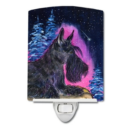 Caroline s Treasures SS8442CNL Starry Night Scottish Terrier Ceramic Night Light 6x4x3 multicolor
Caroline s Treasures SS8442CNL Starry Night Scottish Terrier Ceramic Night Light 6x4x3 multicolor