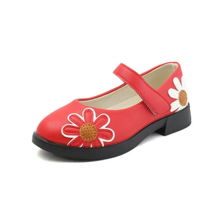 UKAP Girls Flats Closed Toe Mary Jane Sandals Ankle Strap Dress Shoes Lightweight Princess Shoe Children Patchwork Flower Anti-Slip Red 11C
UKAP Girls Flats Closed Toe Mary Jane Sandals Ankle Strap Dress Shoes Lightweight Princess Shoe Children Patchwork Flower Anti-Slip Red 11C