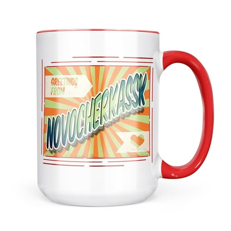 Neonblond Greetings from Novocherkassk Vintage Postcard Mug gift for Coffee Tea lovers
Neonblond Greetings from Novocherkassk Vintage Postcard Mug gift for Coffee Tea lovers