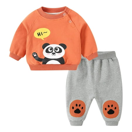 TAIAOJING Baby Boy Clothes Outfits Children Kids Toddler Girls Long Sleeve Letter Sweatshirt Pullover Tops Cute Cartoon Trousers Pants Set 2PCS Baby Clothes 18-24 Months
TAIAOJING Baby Boy Clothes Outfits Children Kids Toddler Girls Long Sleeve Letter Sweatshirt Pullover Tops Cute Cartoon Trousers Pants Set 2PCS Baby Clothes 18-24 Months