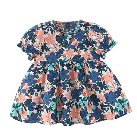 12-18 Months Little Girls Sleeveless Summer Dresses Toddler Kids Princess Casual Dress Toddler Kids Baby Girls Fashion Cute Sleeveless Sweet Flower Print Ruffle Dress Navy
12-18 Months Little Girls Sleeveless Summer Dresses Toddler Kids Princess Casual Dress Toddler Kids Baby Girls Fashion Cute Sleeveless Sweet Flower Print Ruffle Dress Navy
