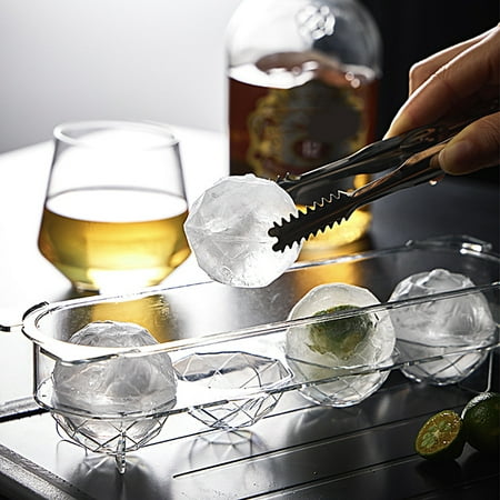 BONYOUN Whiskey Ice Mold Easy to Release Eco-friendly Durable Clear Leak-Resistant Ice Ball Cube Maker Mold
BONYOUN Whiskey Ice Mold Easy to Release Eco-friendly Durable Clear Leak-Resistant Ice Ball Cube Maker Mold